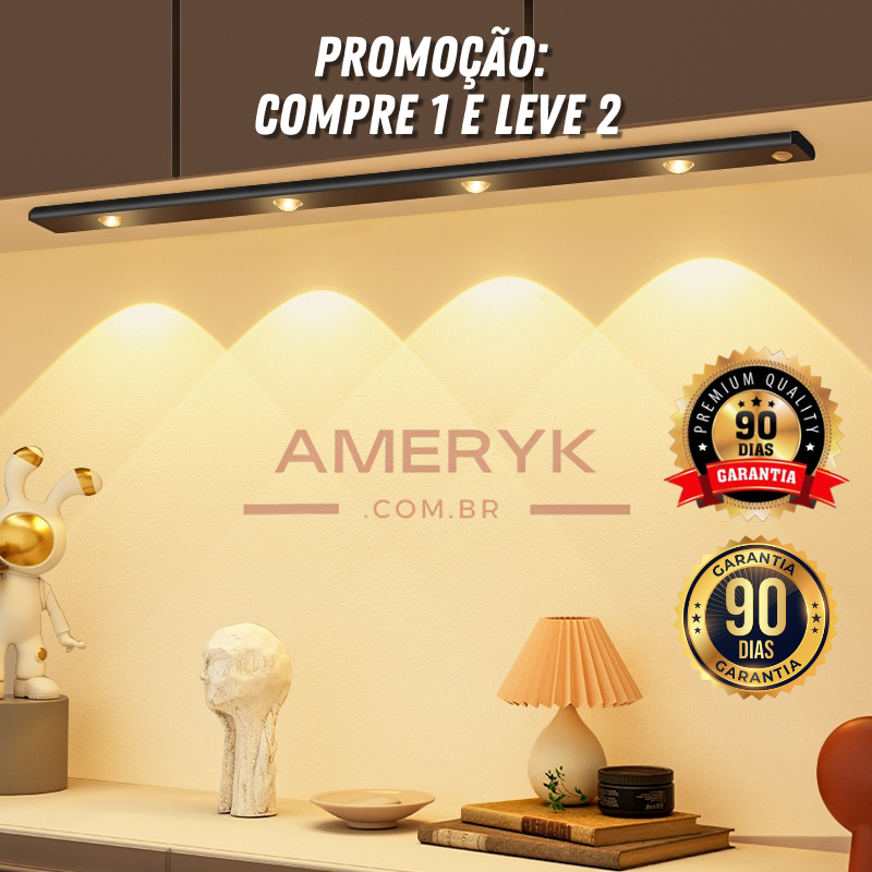 Compre 1 e Leve 2 - Luminária Slim Recarregável - AMERYK