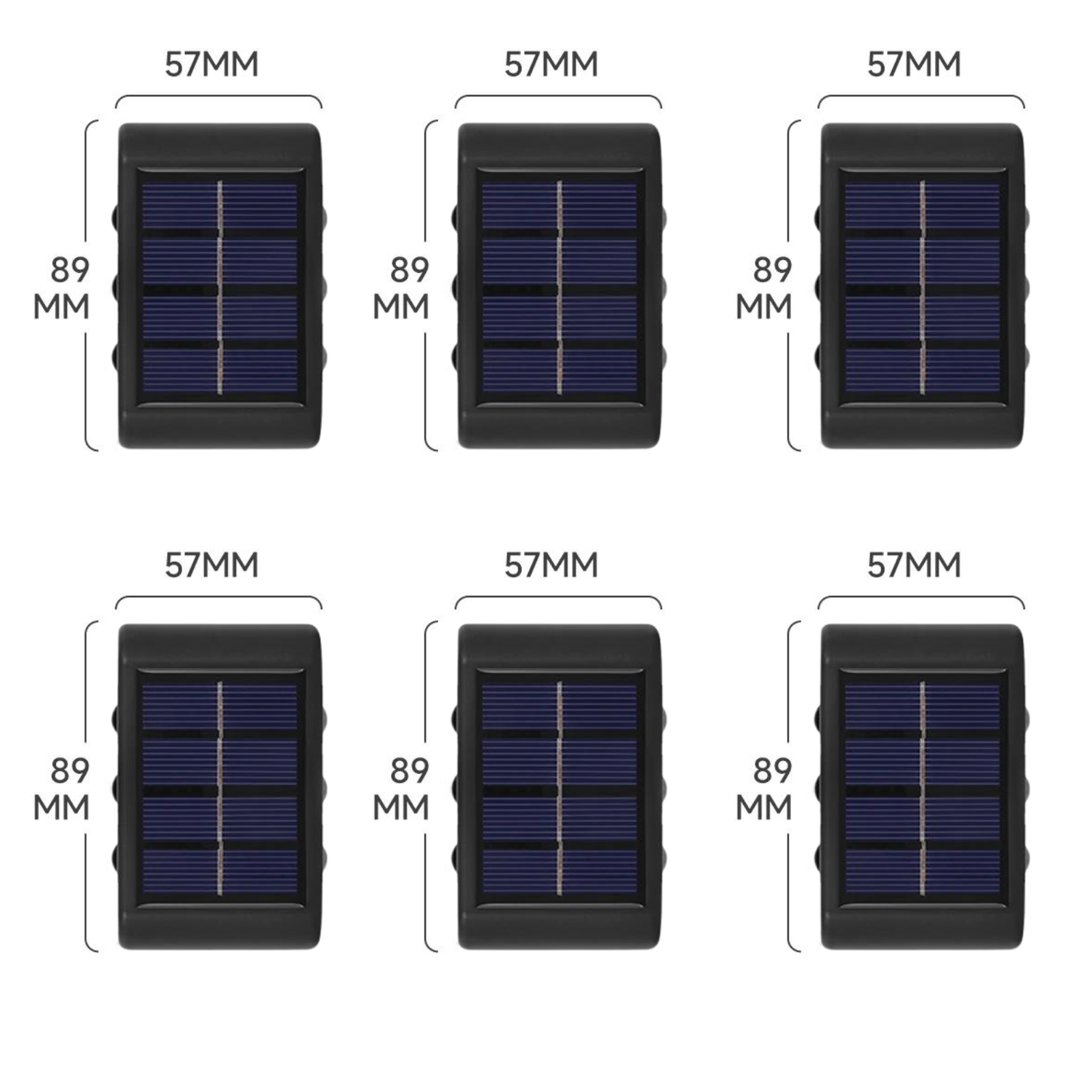 Luminária Decorativa Solar para Muros - FRETE GRÁTIS - AMERYK