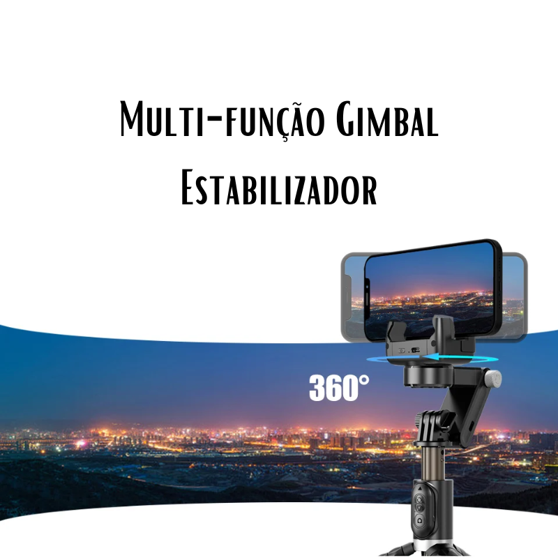 Gimbal Estabilizador Inteligente - (DESCONTO EXCLUSIVO ATÉ 23:59 DE HOJE)