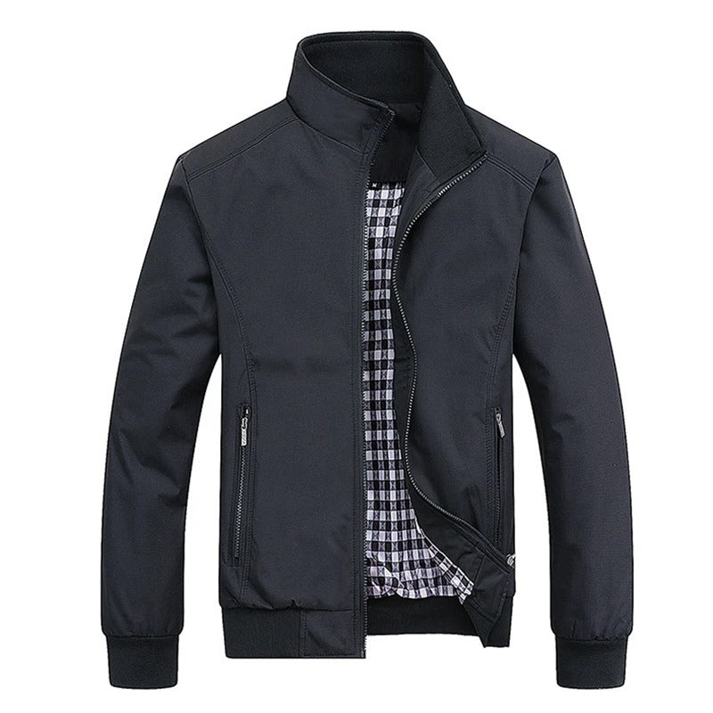 Jaqueta bomber justa masculina