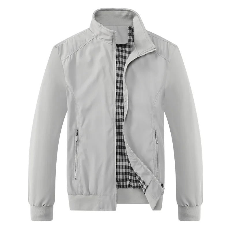 Jaqueta bomber justa masculina