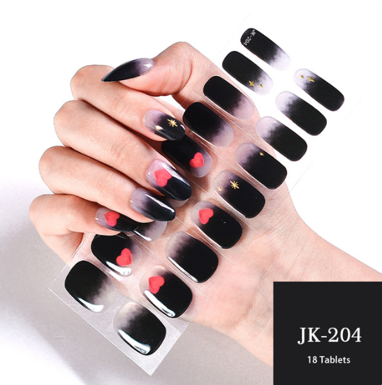 Gel Nail- Kit 20 unhas em gel adesivos + Secador UV de Brinde - AMERYK